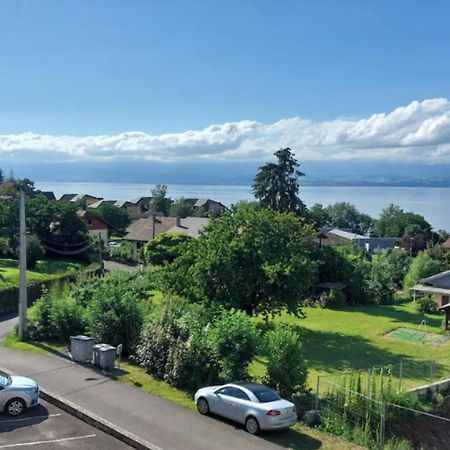 Appart Cosy Avec Vue Sur Le Lac Leman Évian-les-Bains Extérieur photo