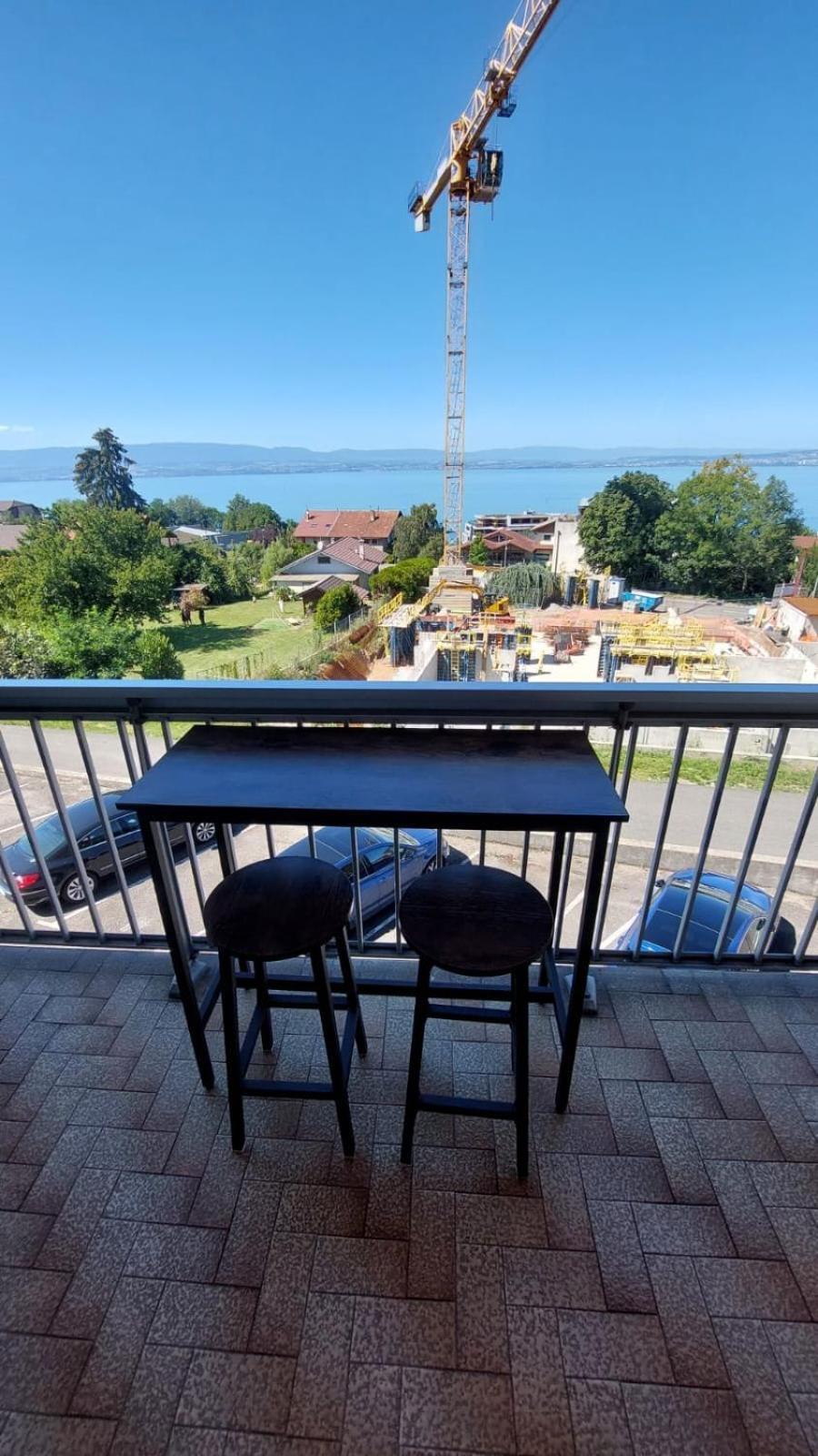 Appart Cosy Avec Vue Sur Le Lac Leman Évian-les-Bains Extérieur photo